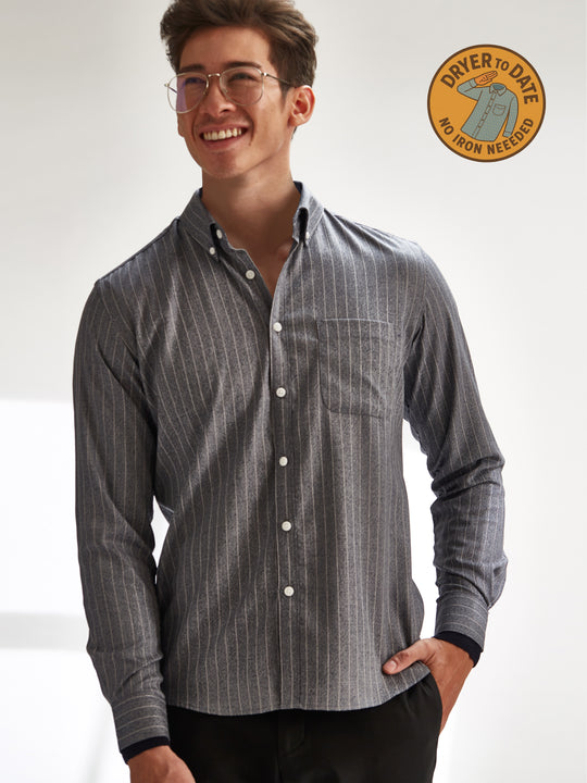 The Line in Dark Grey