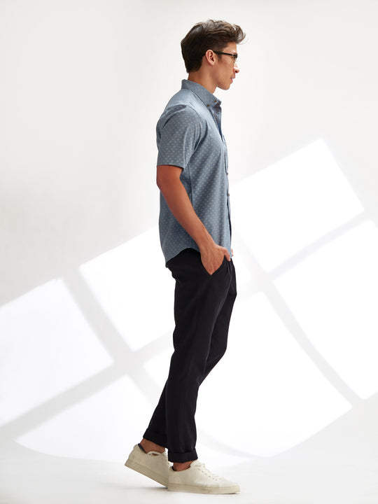 Short Sleeve Shirt - Coffee Bots