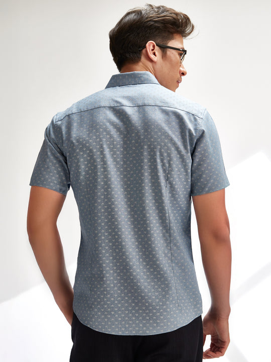 Short Sleeve Shirt - Coffee Bots