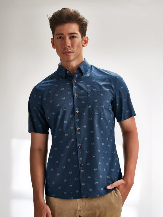 Short Sleeve Shirt - The Fearless Felines Shirt