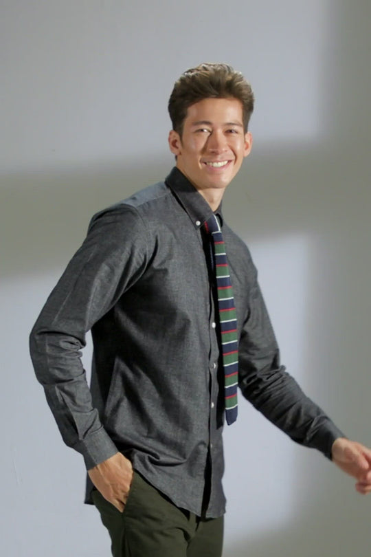 100% Softness in Brushed Black