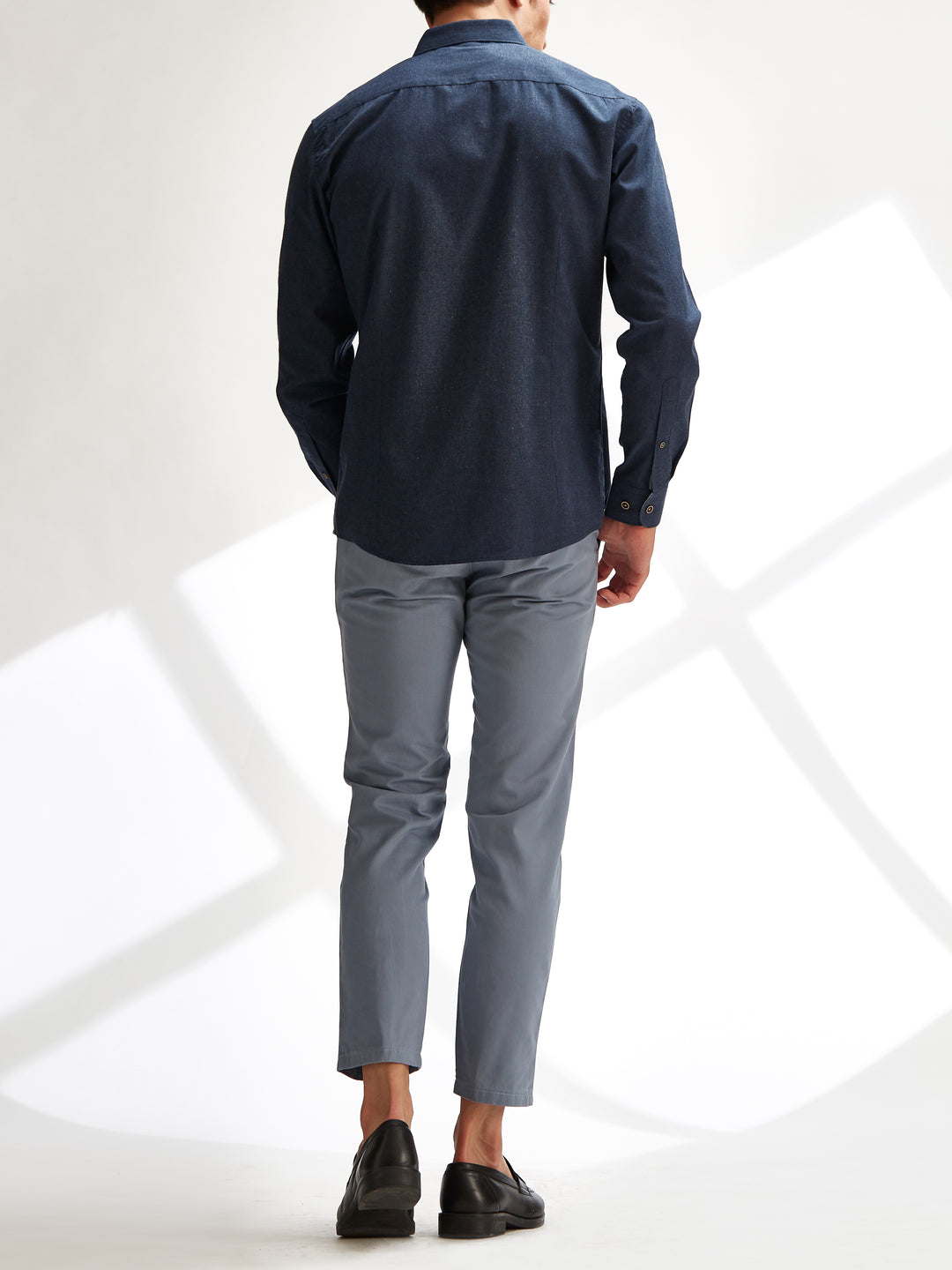 The Cool Chambray in Deep Blue