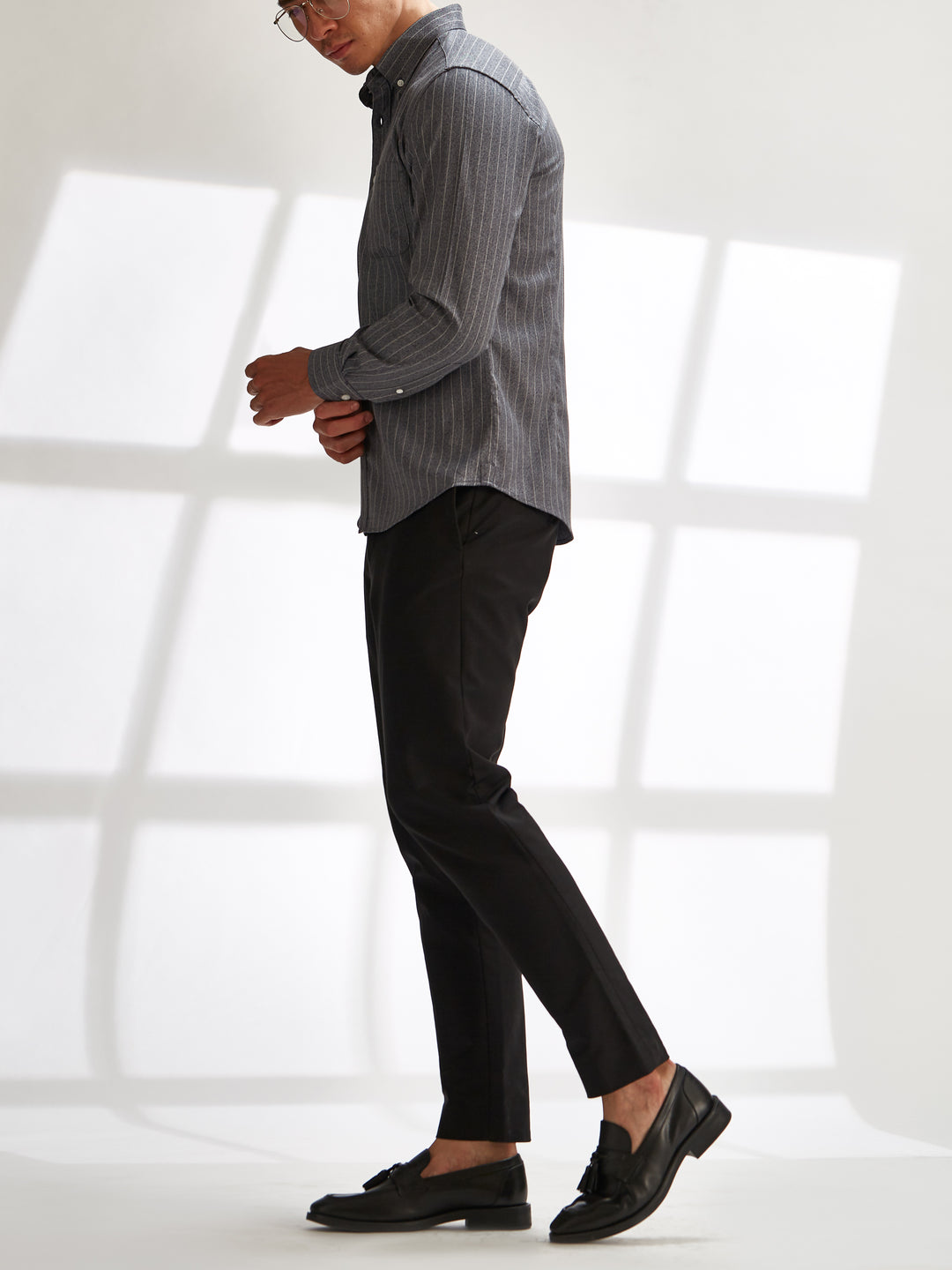 The Line in Dark Grey