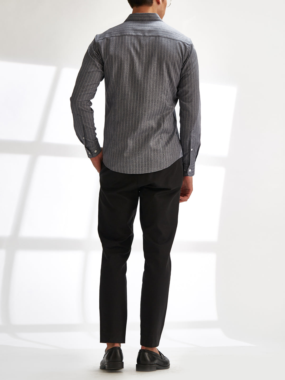 The Line in Dark Grey