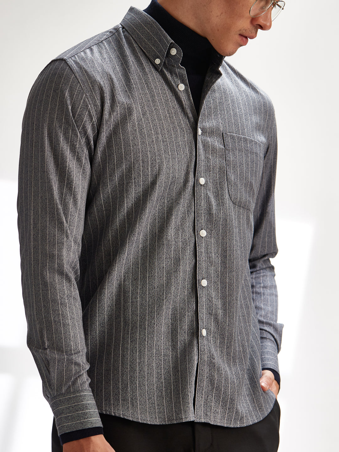 The Line in Dark Grey