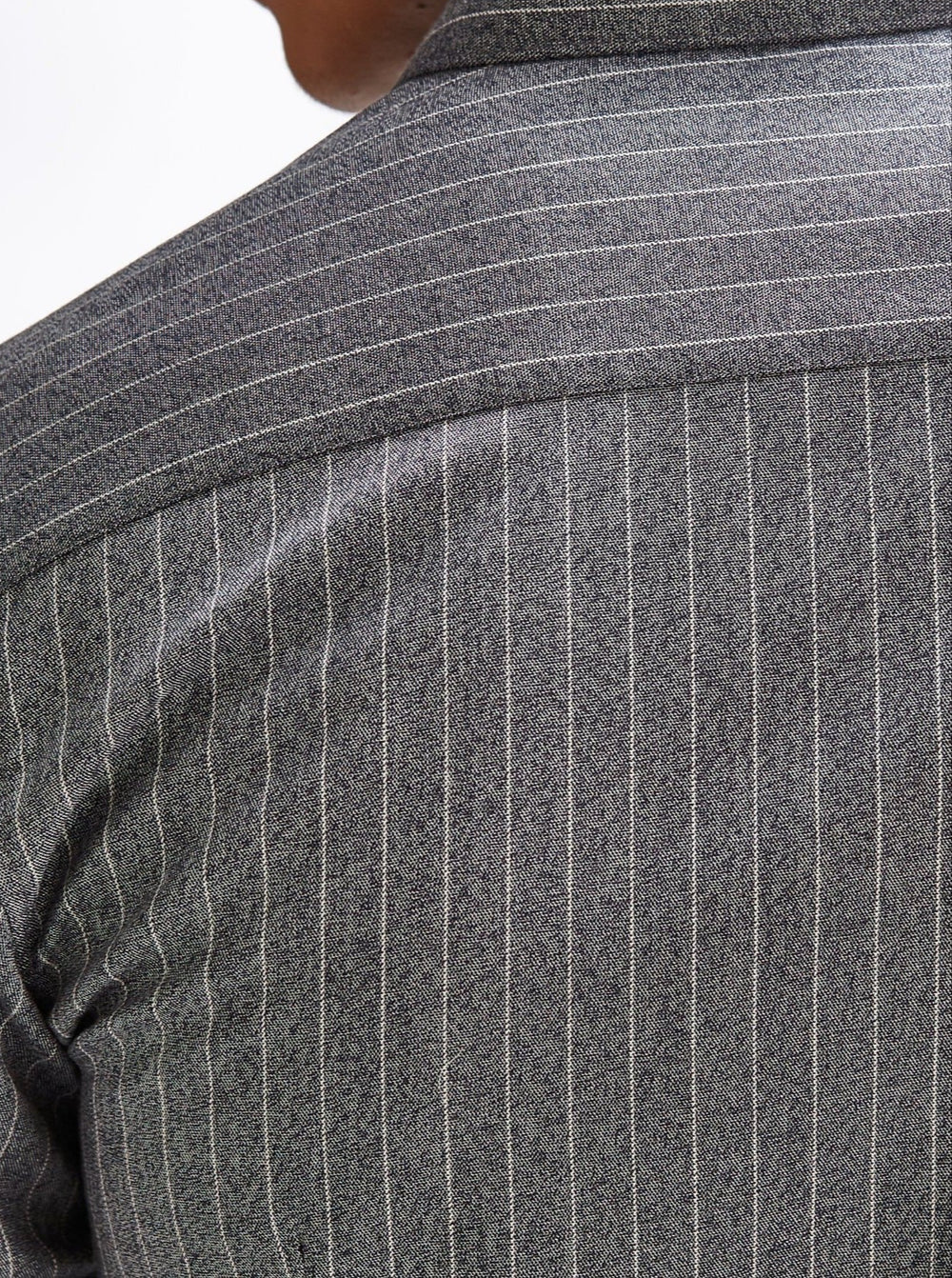 Short Sleeve Shirt - The Line in Dark Grey