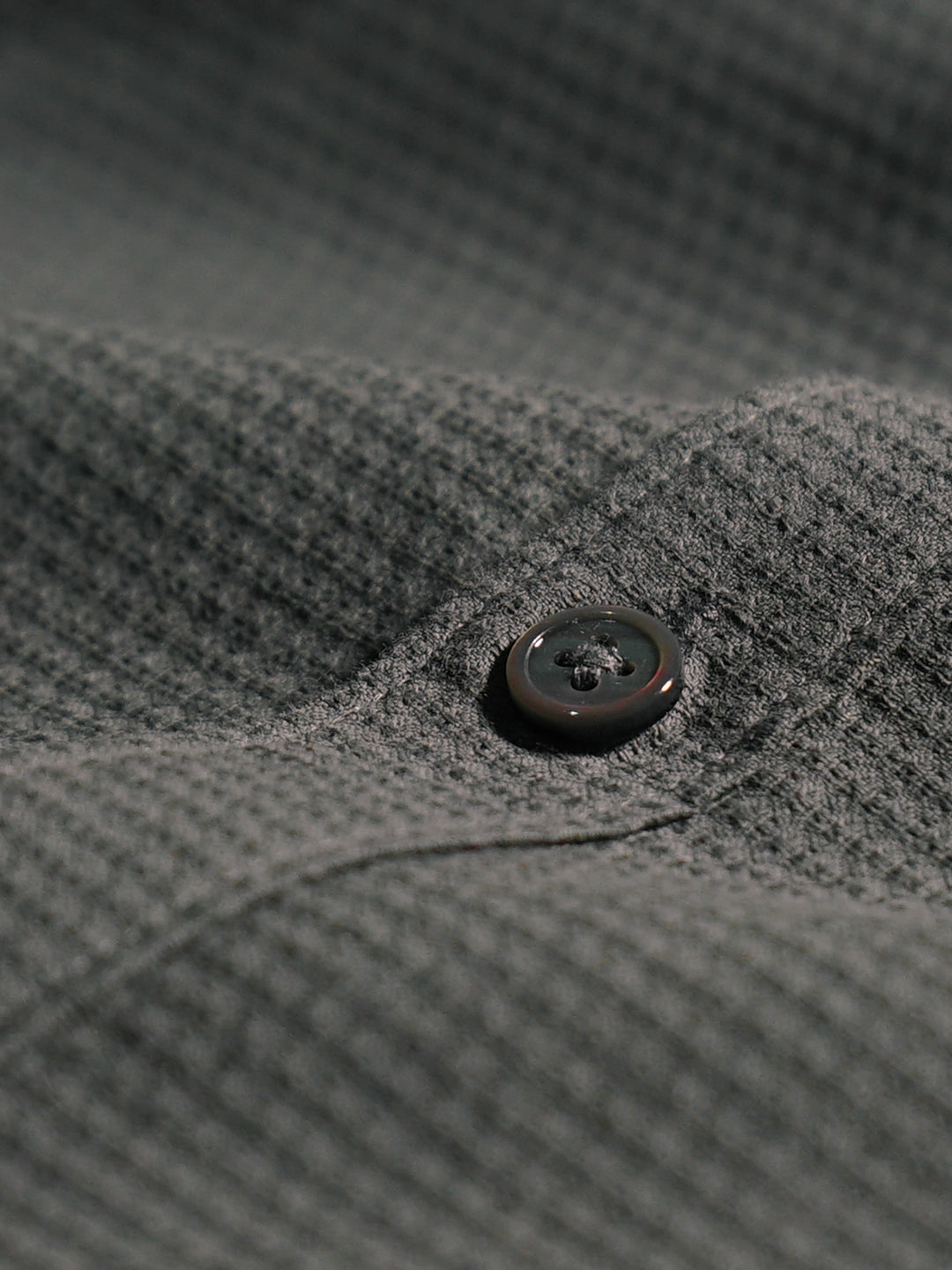 Textured Grey Shirt
