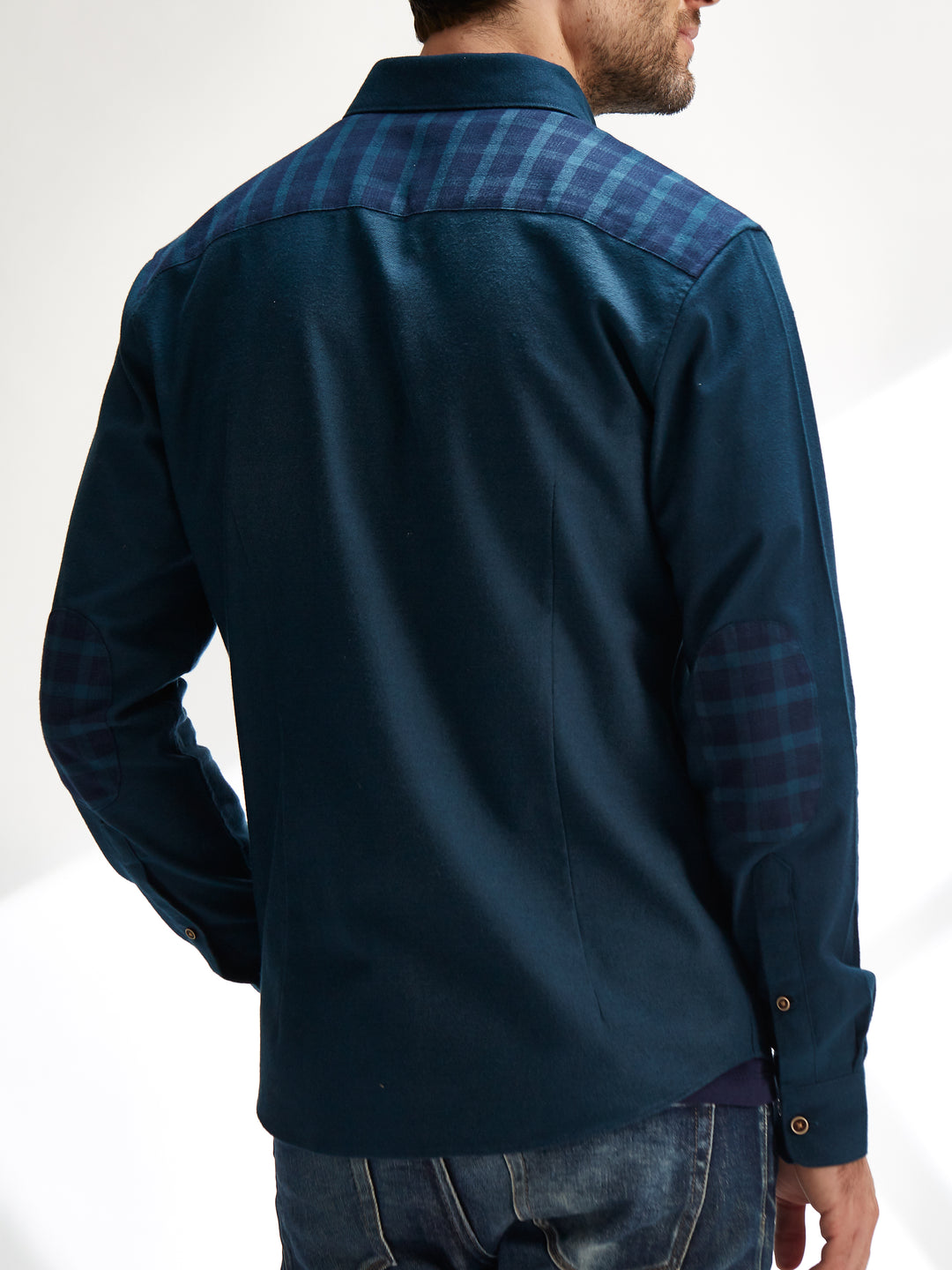 Flanneltastic in Green with Plaid Pop