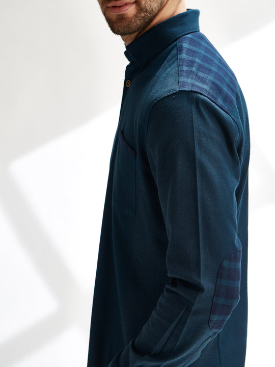 Flanneltastic in Green with Plaid Pop