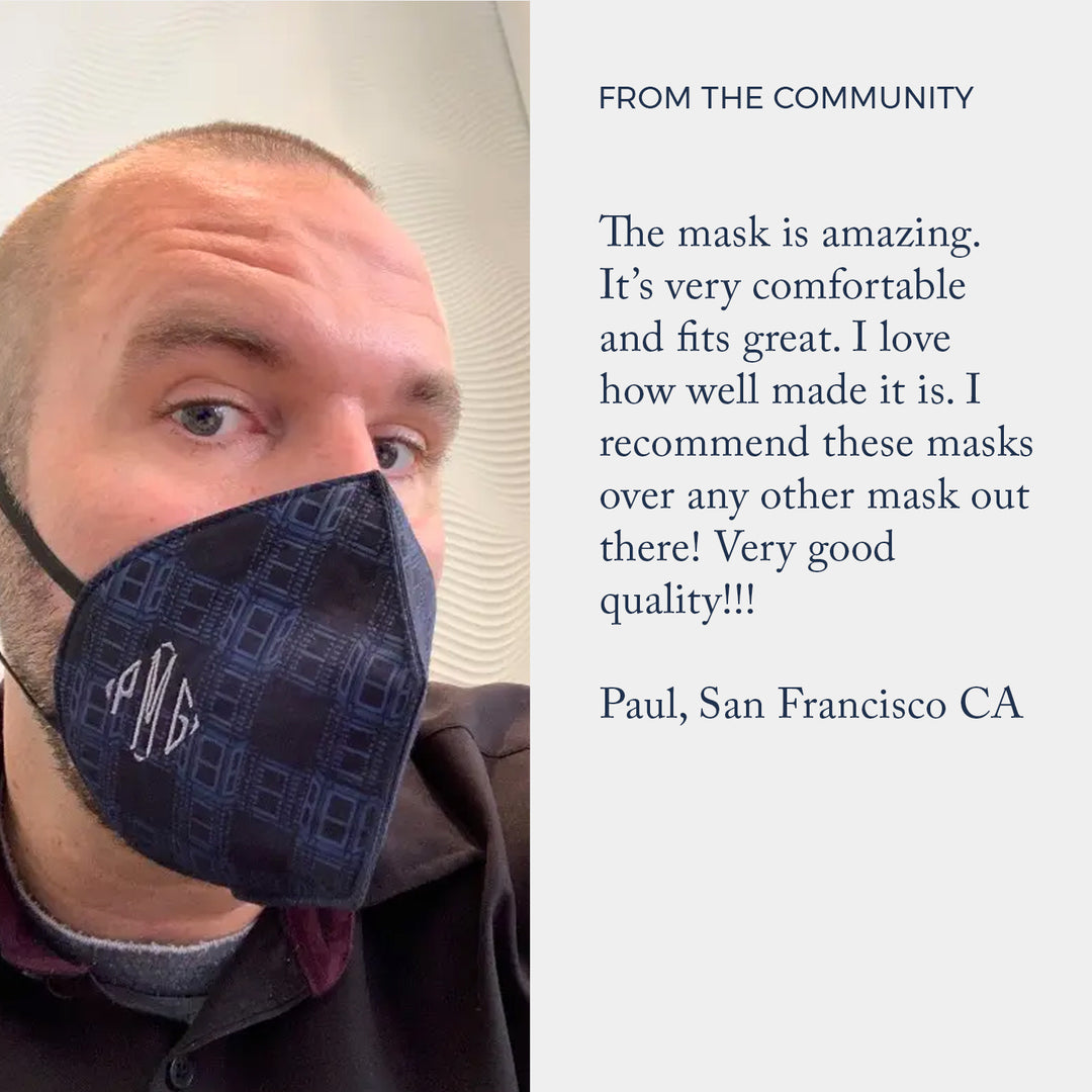 The Monogrammed Mask